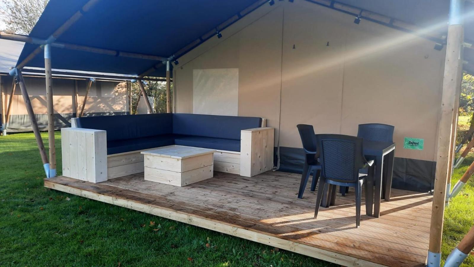 Camping Alkenhaer Appelscha Trekkerstent Safaritent Экстерьер фото