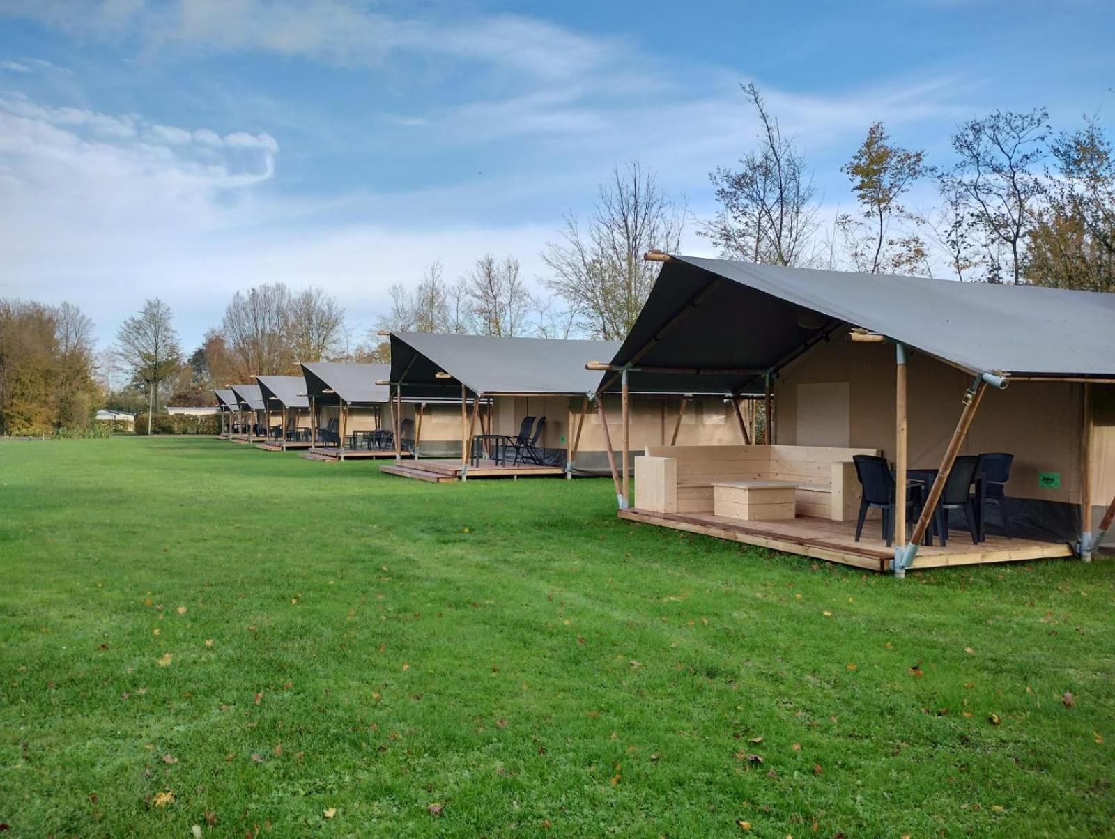 Camping Alkenhaer Appelscha Trekkerstent Safaritent Экстерьер фото